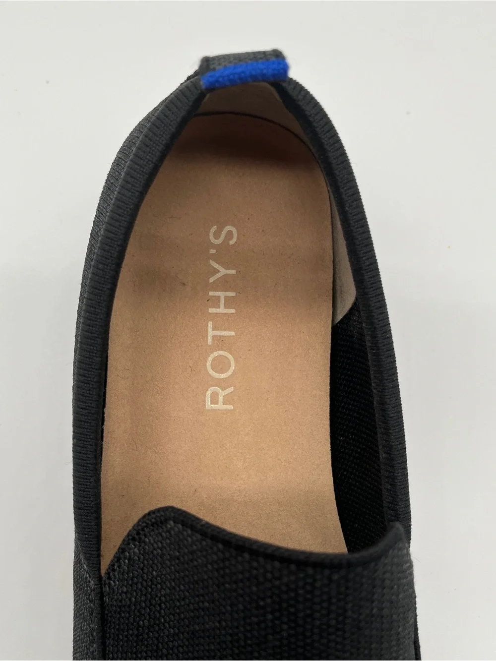 Rothy’s Men’s Ravello Loafers Size 10. Color Stone Black.